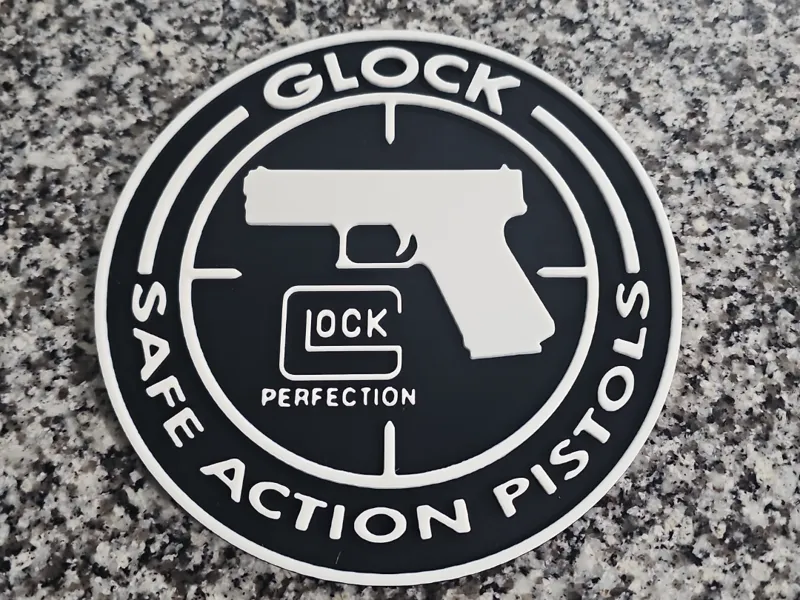 Glock Perfection Safe Action Pistol Logo Wall Sign