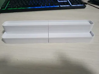 Skadis' shelf insert for paints