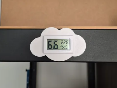 Hygrometer Humidity Sensor cute magnet cloud