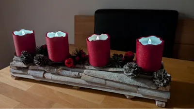 Advent Wreath Candle