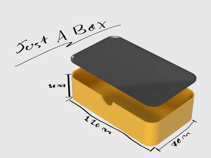 Just a box 120x70x30mm. easy print