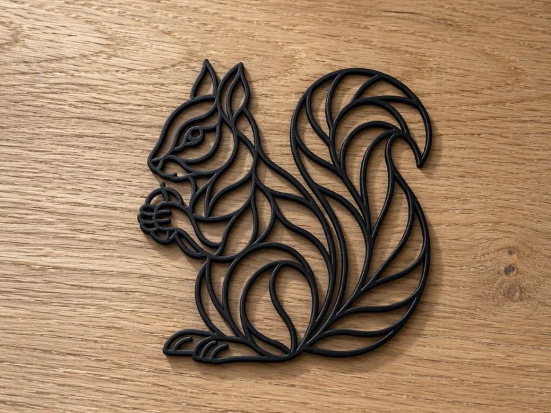 Elegant Line Animal Series - #30 Squirrel