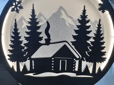 Shadowbox House in the mountains
