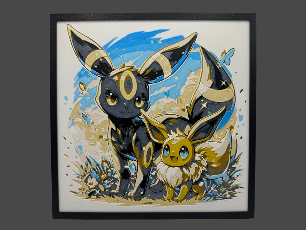 Eevee & Umbreon