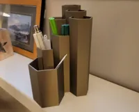 Organisateur de bureau hexagonal — photo 1