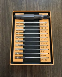 Screwdriver Set Holder - With Text