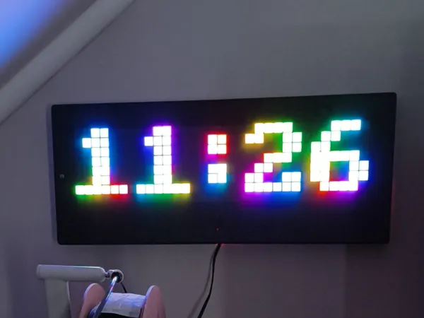 Support mural pour horloge Awtrix 3