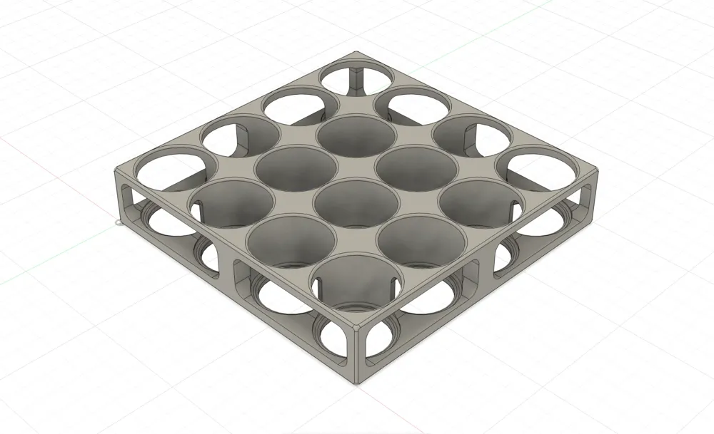 Nail polish holder Pink Gellac - Free 3D Print Model - MakerWorld