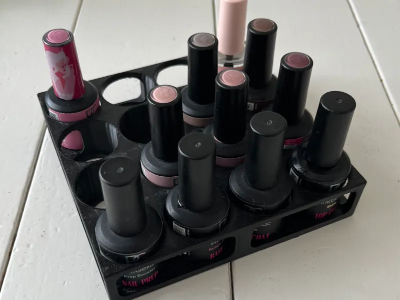 Nail polish holder Pink Gellac