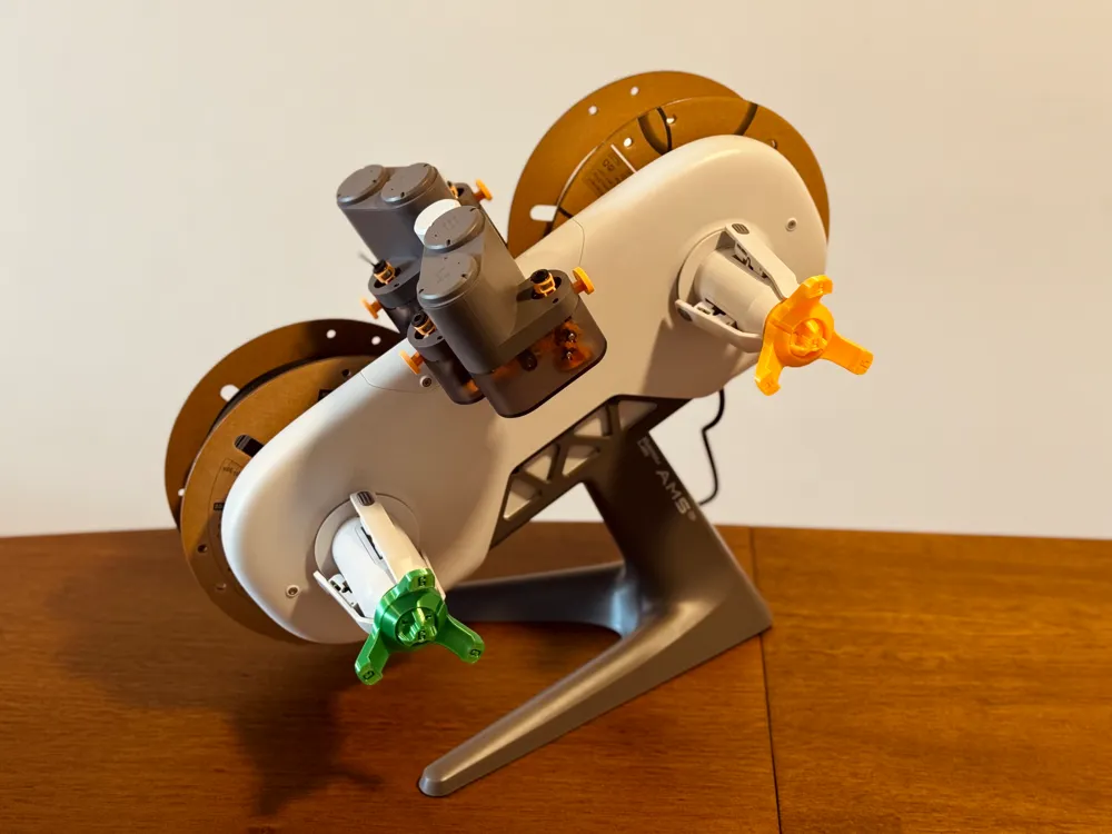 AMS lite spool holder lock - V2 - Free 3D Print Model - MakerWorld