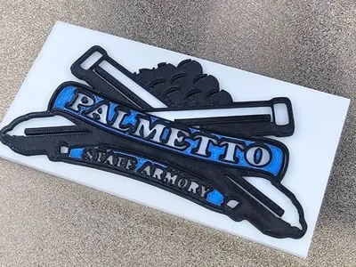 Palmetto State Armory PSA Firearms Wall Logo Sign