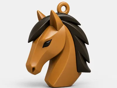HORSE KEYCHAIN