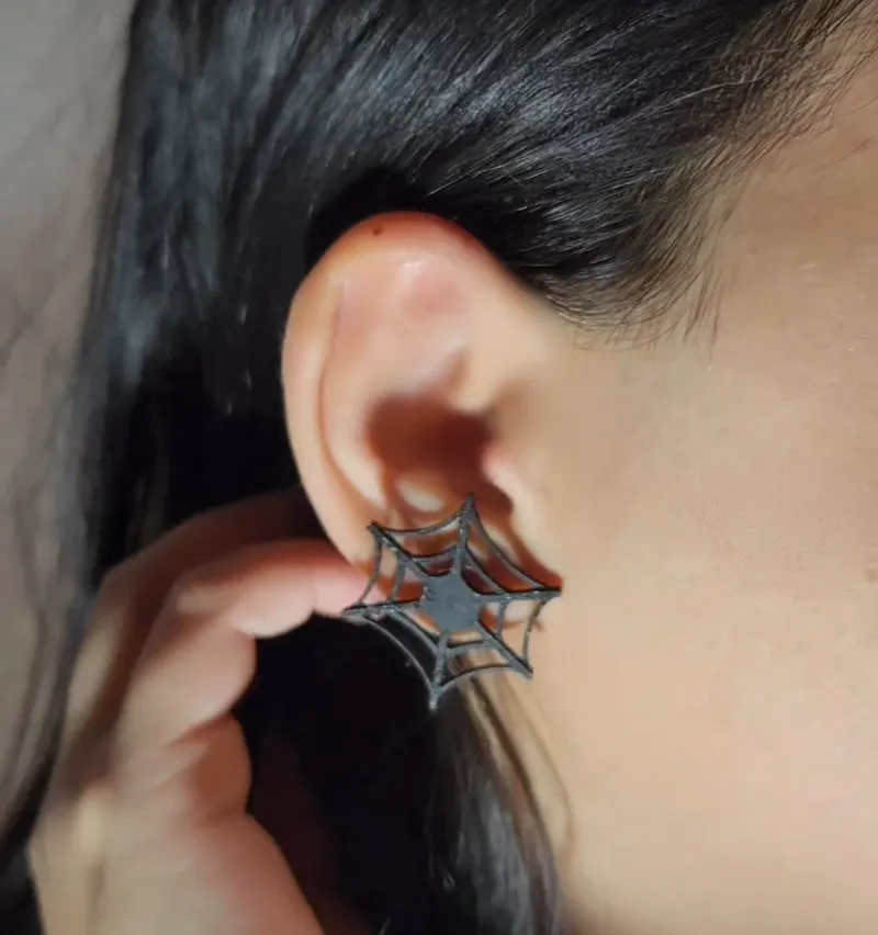 Spiderweb Earrings