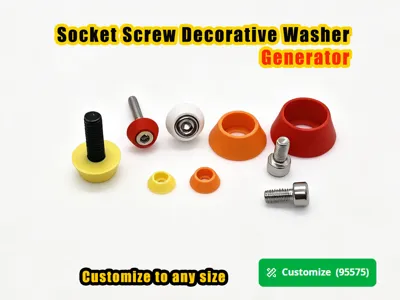 Socket Screw Decorative Washer Generator
