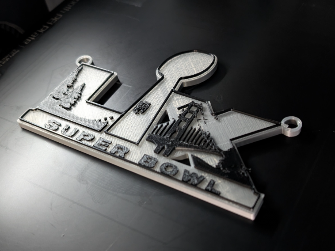 Superbowl LX Pendant for Hype Chain Links