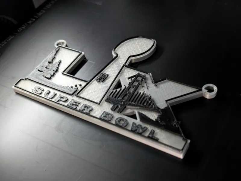 Superbowl LX Pendant for Hype Chain Links
