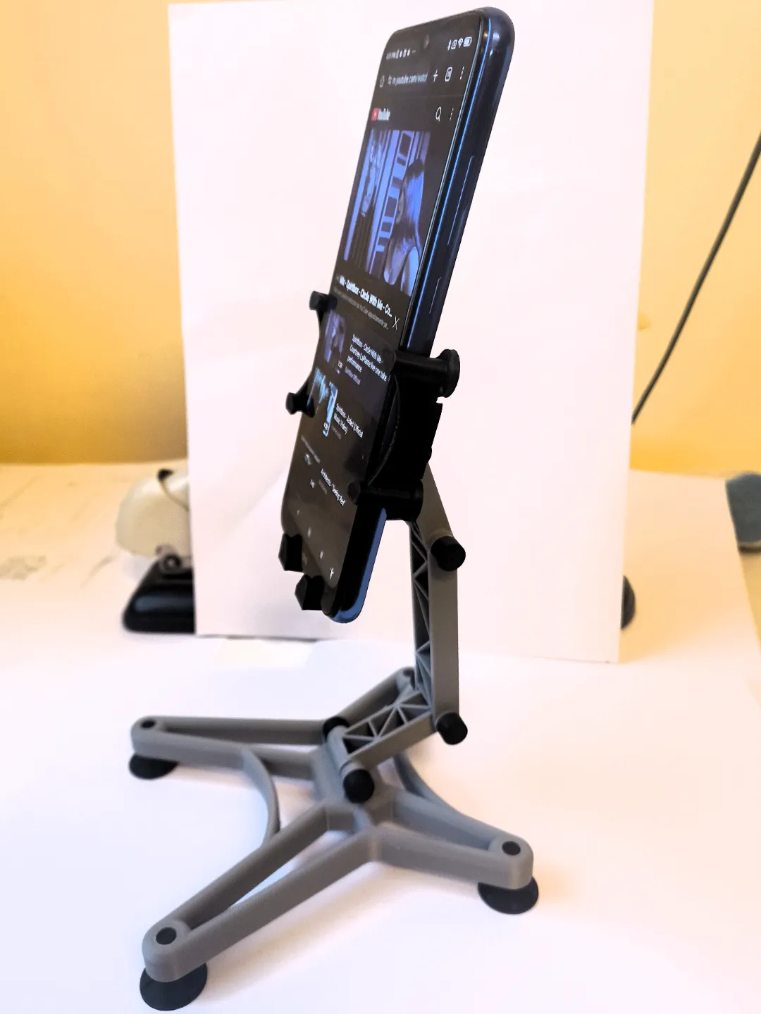Industrial phone holder (PRINT IN PLACE MECHANISM) view 2
