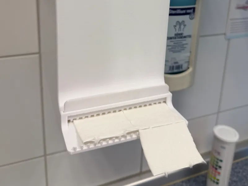Swab dispenser Tupfer Spender