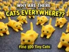 100 mini cats (NUMBERED!), 0.12mm