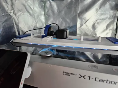 X1C Auxiliary Lighting and Camera Recording Mount