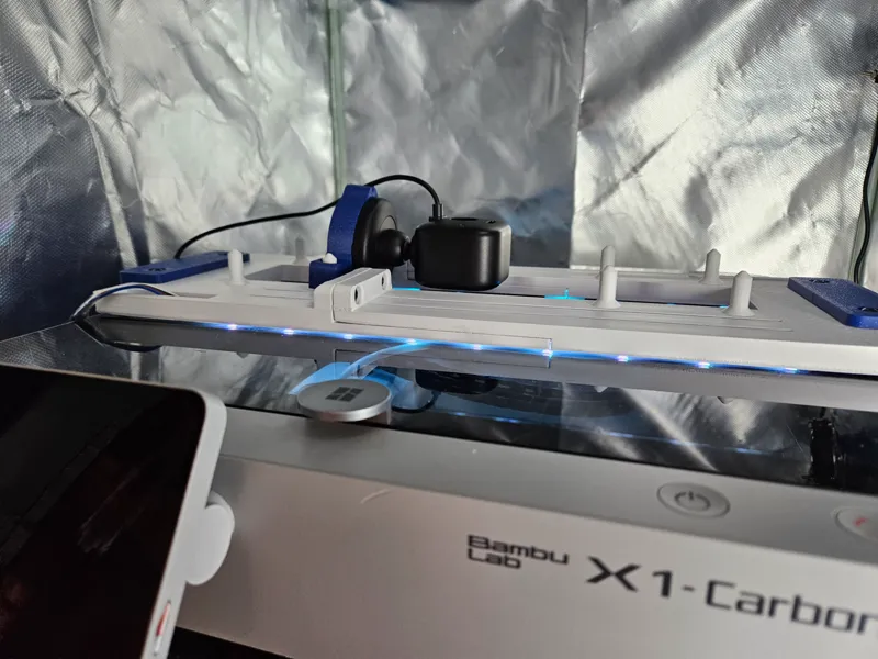 X1C Auxiliary Lighting and Camera Recording Mount
