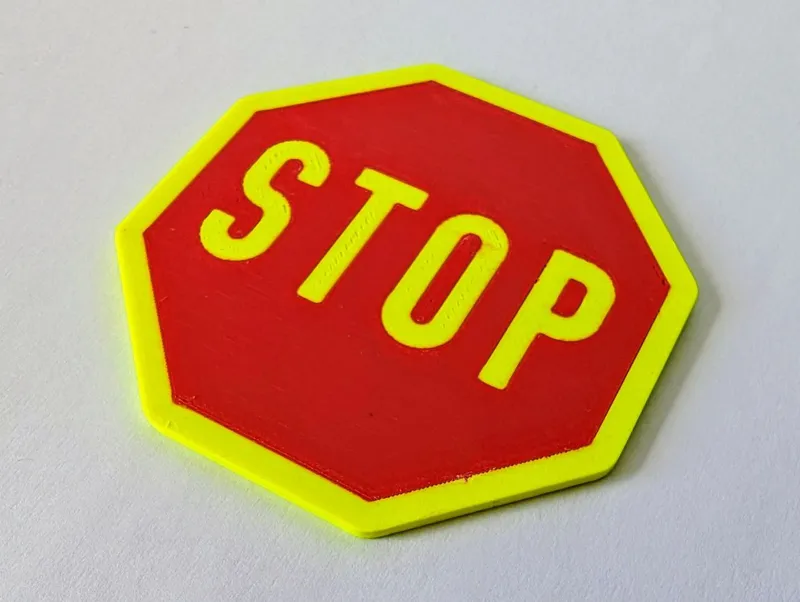 Stop Sign 60 mm