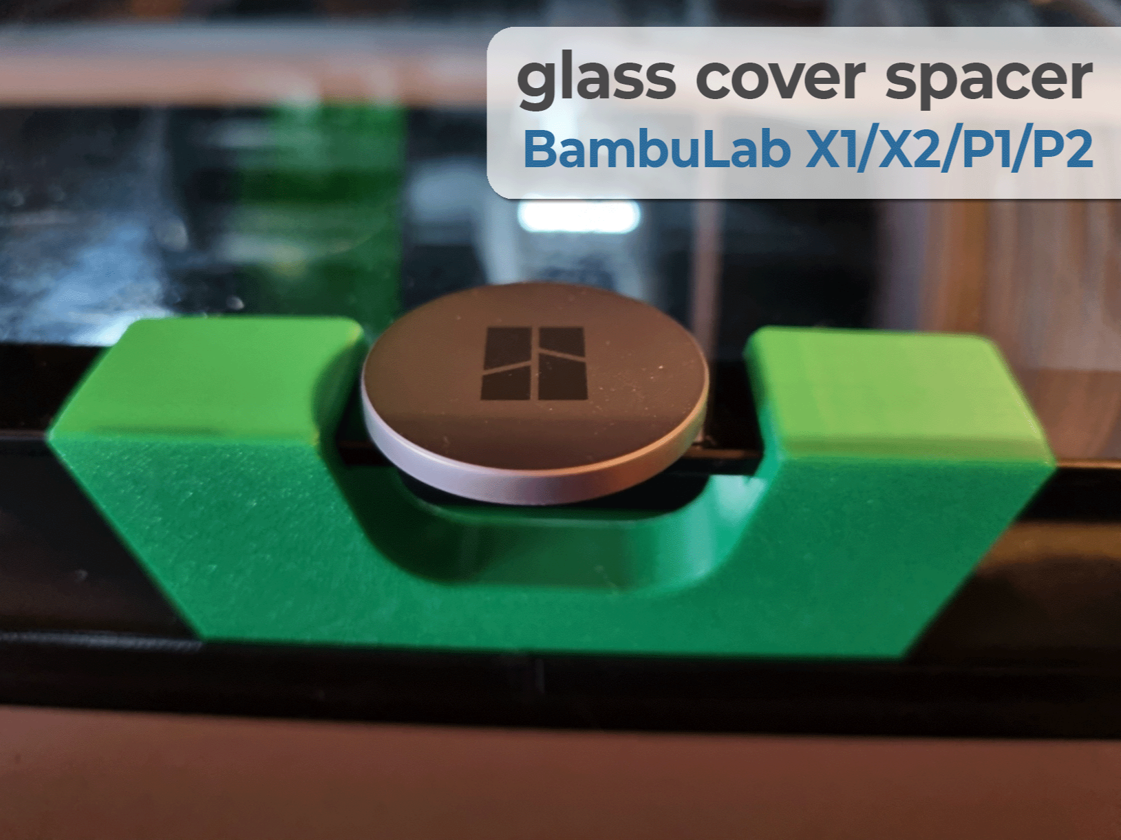 Riser Abstandhalter Bambulab Glasabdeckung