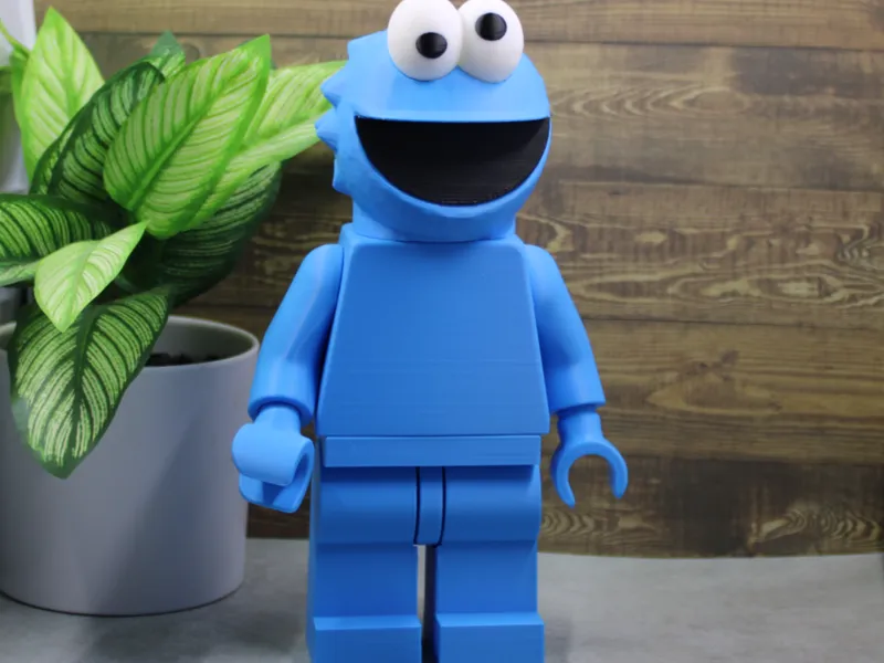 500% Brick - Cookie Monster (Sesame Street)