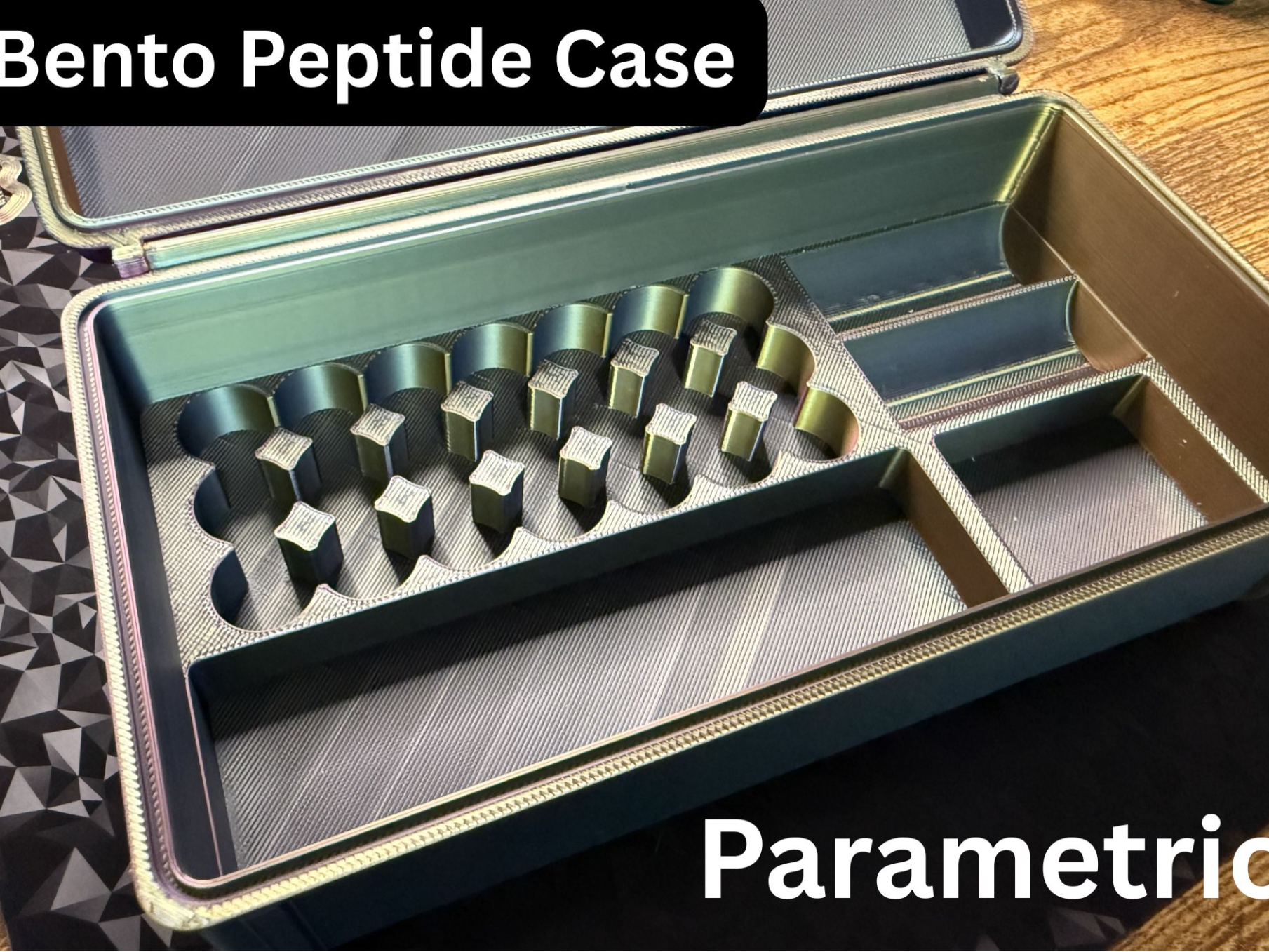 Bentopeps Rugged Vial Peptide Box (Parametric)