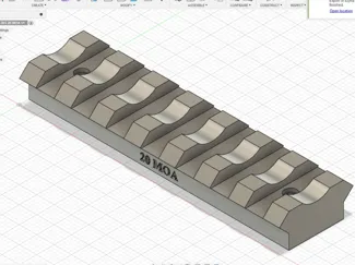 RIS rail 20 MOA
