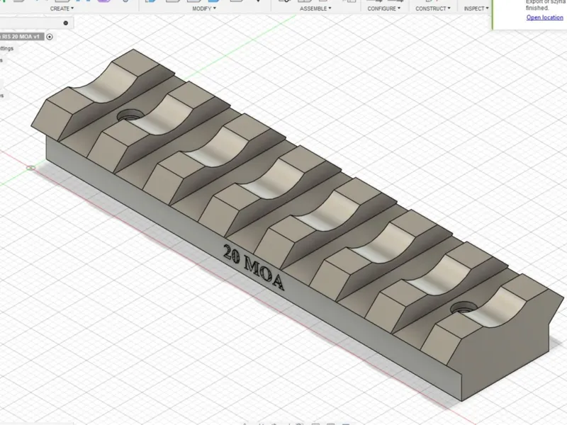 RIS rail 20 MOA