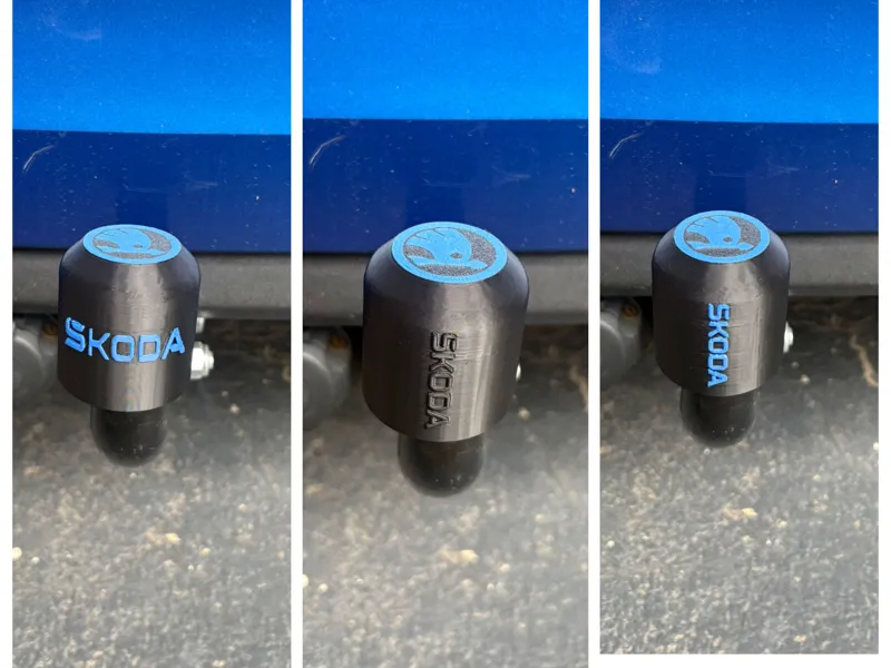 skoda tow ball cover