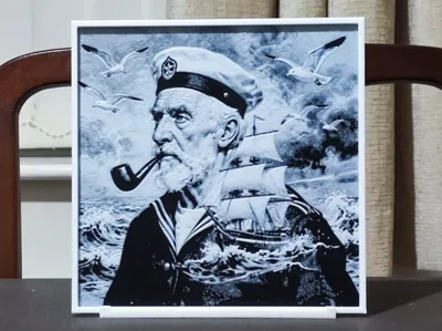 Double Exposure The Sailor - HueForge 2 Color