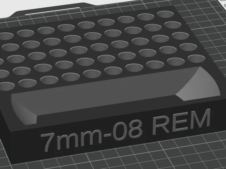 7mm-08 Remington Reloading Tray