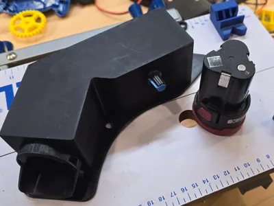 JGY370 motor Pastamatic with Parkside x12 battery