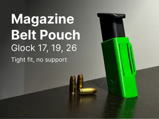 Simple Glock magazine belt holster / pouch