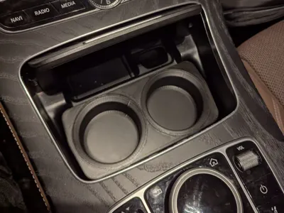Mercedes E-Class Cup Holder