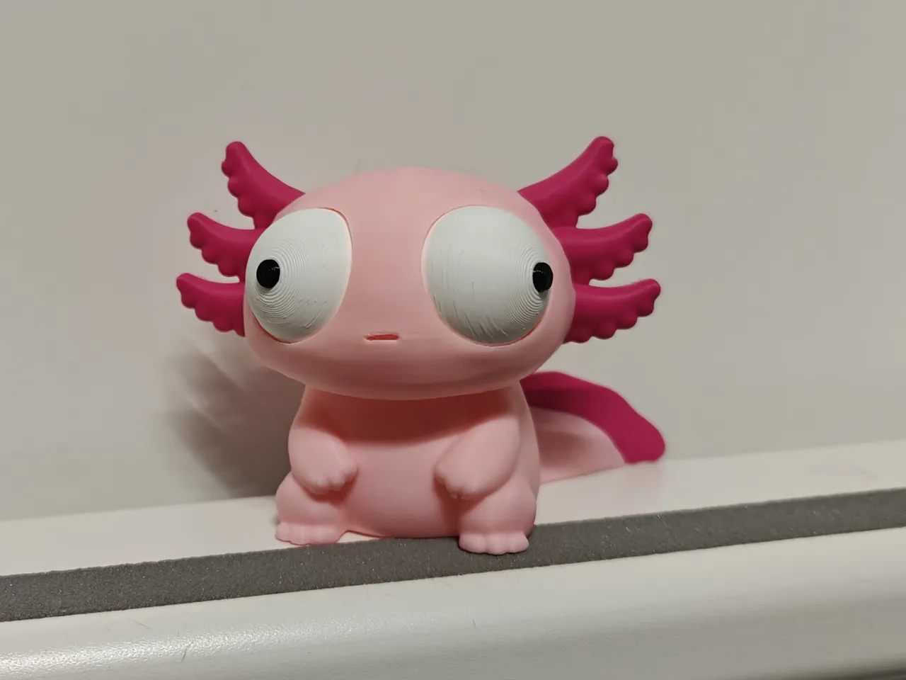 Goofy series – AXOLOTL Movable Eyes NOAMS view 2