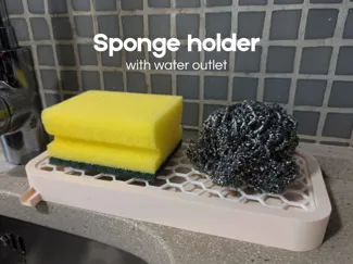 Sponge Holder with Water Output