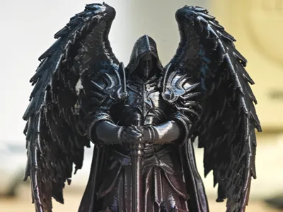 Angel Warrior with Hammer