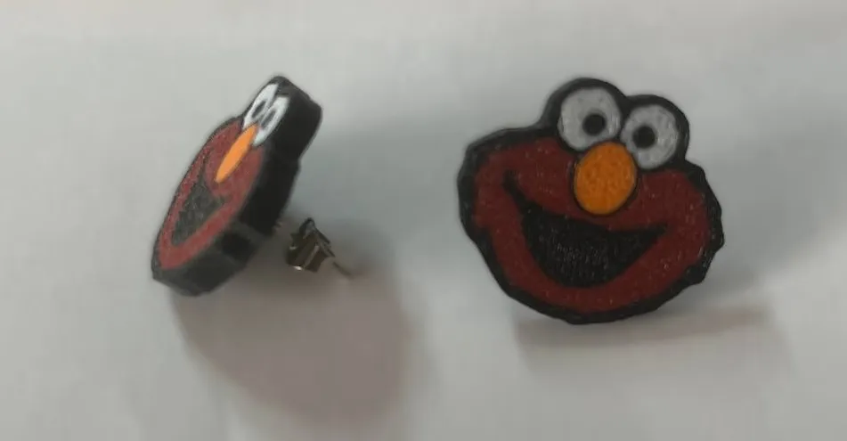 Sesamo Street earrings view 2