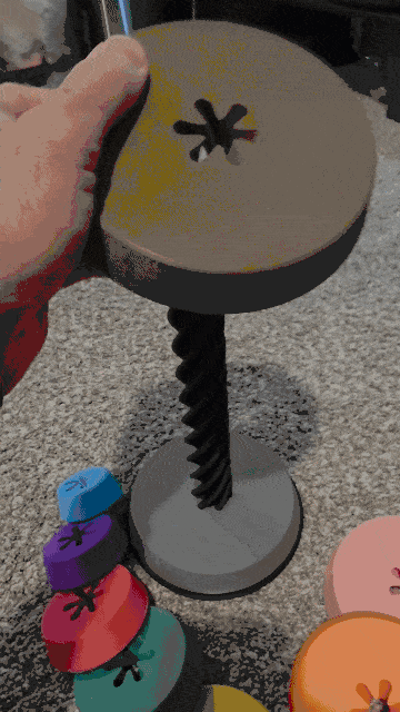 Miniatura 1 do modelo 3D Twist & Stack Tower