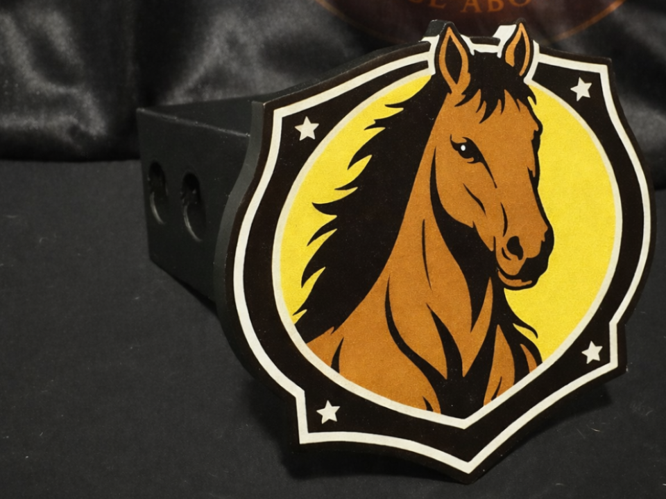 Horse Badge Hitch Cover