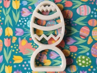 Anello tovagliolo a forma di UOVO di Pasqua
