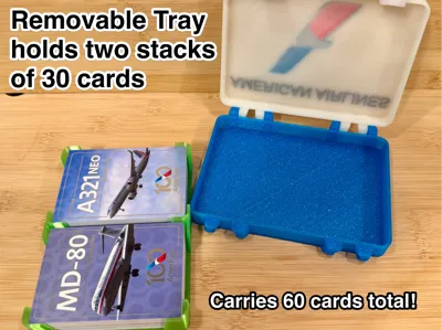 AA Trading Card SnapLock Box