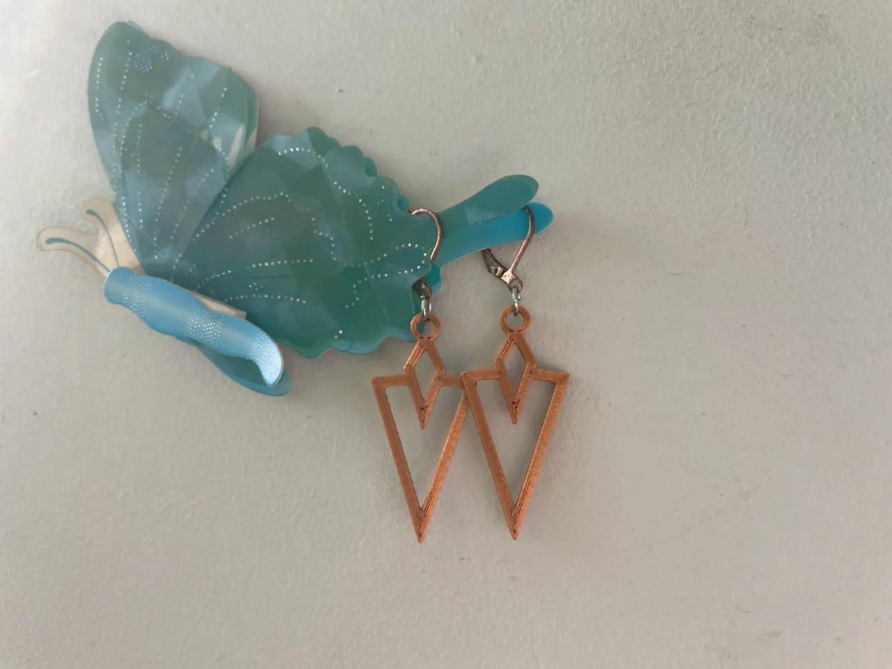 Rhombus Style Earrings view 3