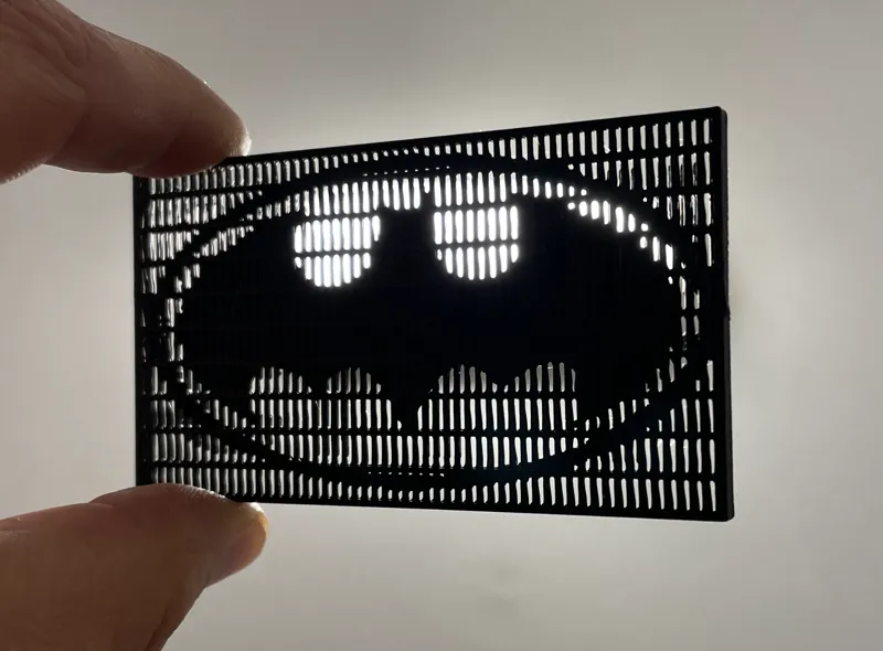 Batman illusion card