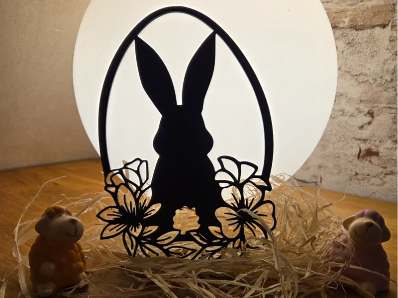 Osterdeko Hase