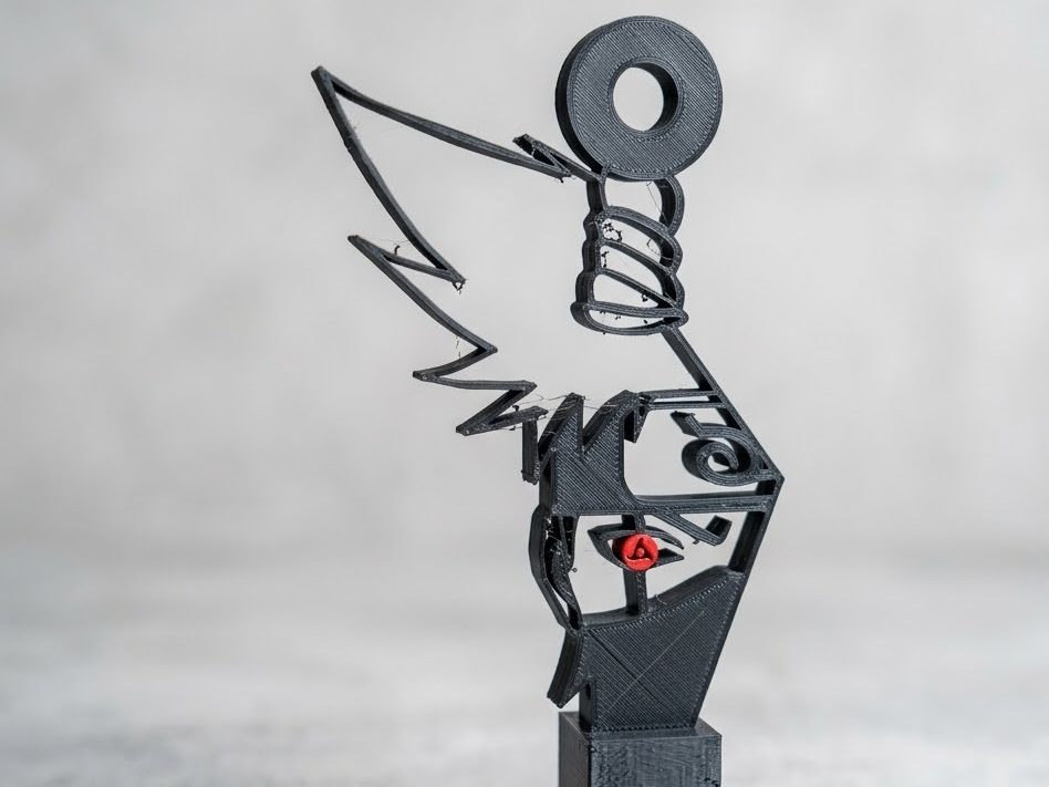 Kakashi Hatake in Kunai Wall art and Table Top 13