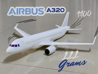 Airbus A320 - 1:100 scale (assembly kit)